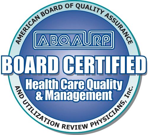 American Board of Quality Assurance and Utilization Review Physicians badge